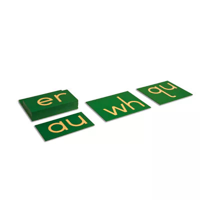 Sandpaper Letters Print (Green Letters)