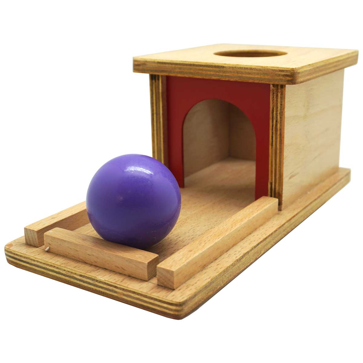 Object Permanence Box with Tray