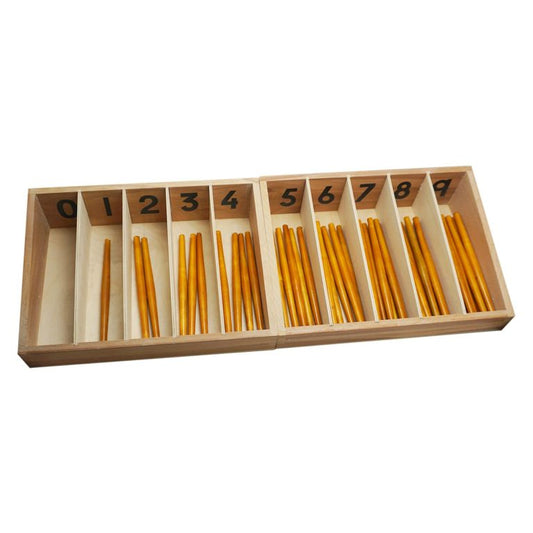 Spindle Box ( Polished wooden Spindles)