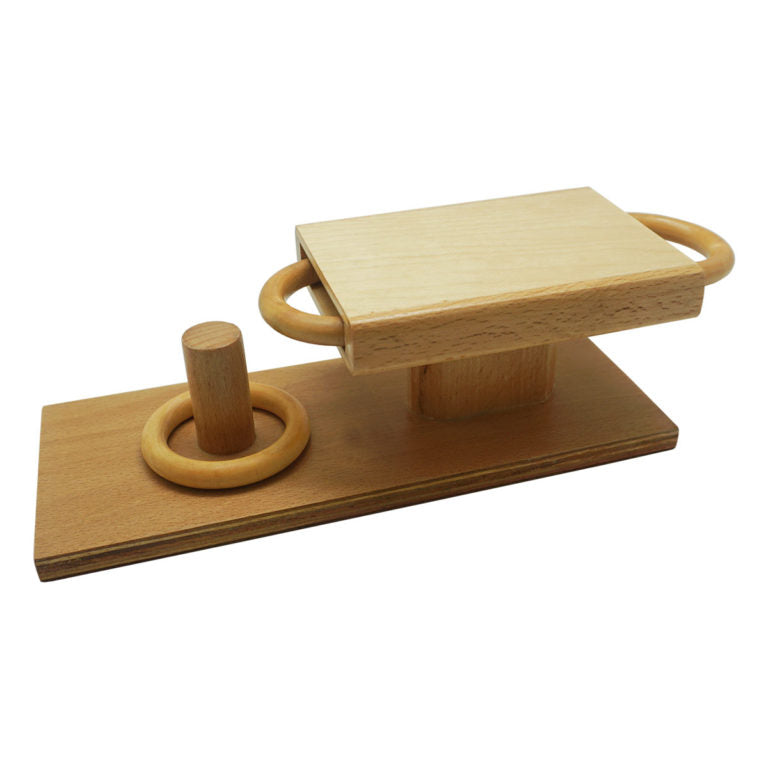 Toddler Box With Sliding Discs